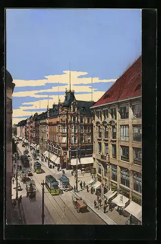 AK Berlin, Leipziger Strasse, Ecke Wilhelmstrasse