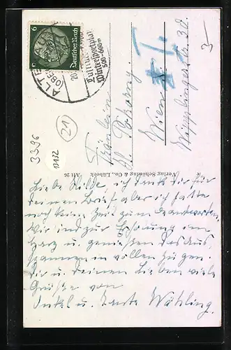 AK Altenau i. Harz, Sommergraben vom Silberbrunnen