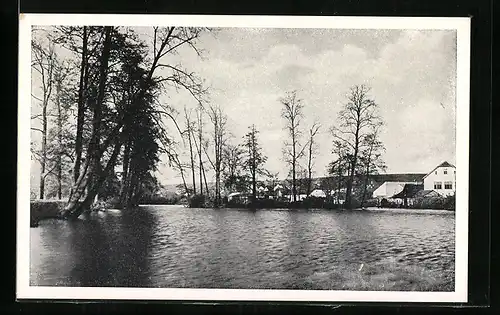 AK Rajec nad Svitavou, Ortspartie am Wasser