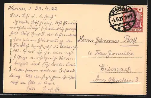 AK Cambrai, Le Port, Hafenansicht