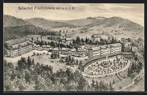 AK Friedrichsheim, Heilanstalt Friedrichsheim