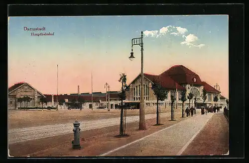 AK Darmstadt, Hauptbahnhof