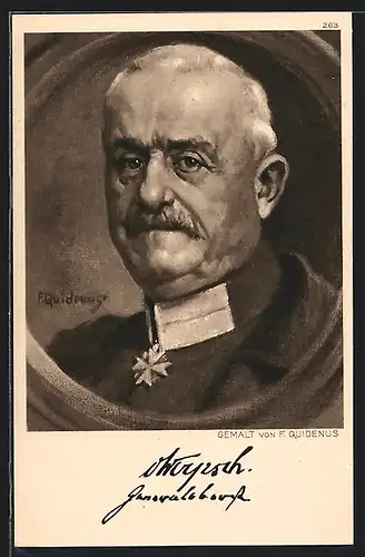 Künstler-AK Ostpreussenhilfe 1915, Generaloberst von Woyrsch