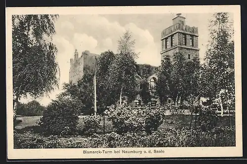 AK Naumburg a. d. Saale, Bismarck-Turm