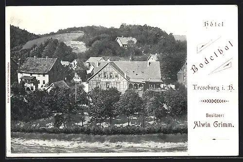 AK Treseburg, Hotel Bodethal
