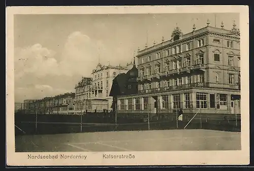 AK Norderney, Kaiserstrasse