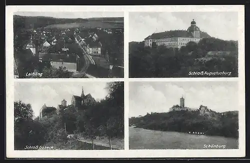 AK Leissling, Schloss Augustusburg, Schloss Goseck, Schönburg