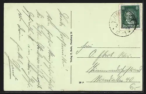 AK Hanstedt, Erholungsheim Lichtheil des Naturheilvereins zu Hamburg von 1884