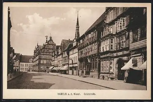 AK Hameln / Weser, Osterstrasse