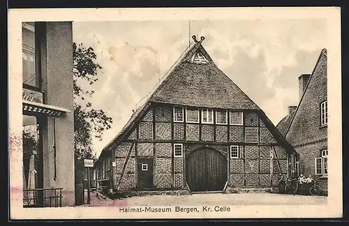 AK Bergen b. Celle, Heimat-Museum