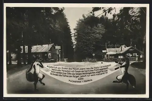 AK Königstein im Taunus, Gasthaus Fuchstanz