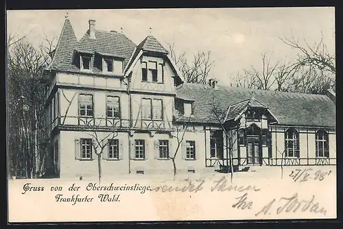 AK Frankfurt-Sachsenhausen, Gasthaus Oberschweinstiege