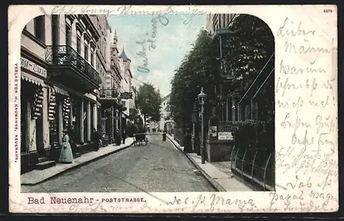 AK Bad Neuenahr, Hotel in der Poststrasse