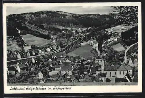 AK Heigenbrücken / Spessart, Gesamtansicht
