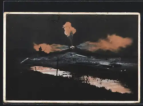 AK Hamburg-Neuengamme, Explosion beim Erdgasbrand