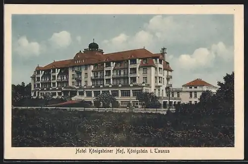 AK Königstein / Taunus, Hotel Königsteiner Hof