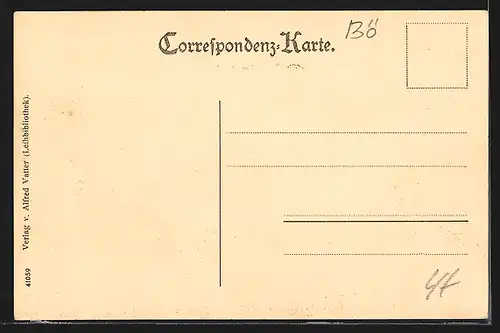 AK Johannisbad / Böhmen, Kath. Kirche mit Umgebung