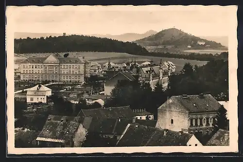 AK Jicin, Teilansicht aus der Vogelschau