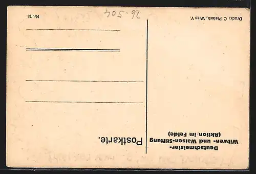 Künstler-AK Rud. Kristen: Soldaten beim Feld-Barbier