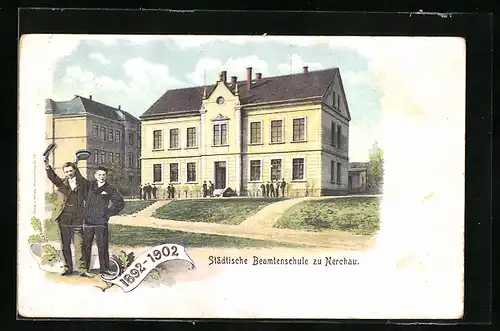 AK Nerchau, Städtische Beamtenschule