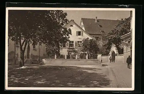 AK Konstanz, Partie hinter der Stefanskirche