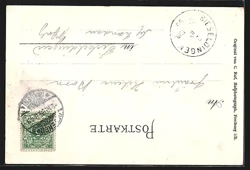 AK Badische Volkstrachten, Elzthäler aus Prechthal