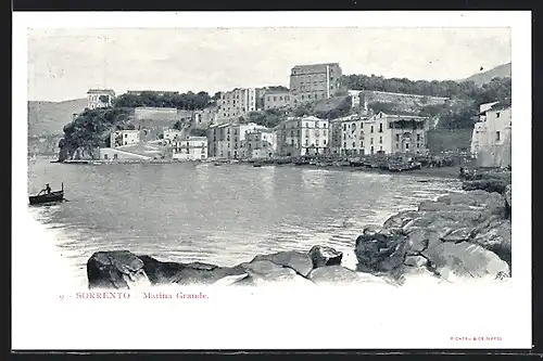 AK Sorrento, La Marina Grande, Ruderboot