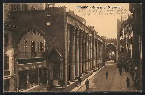 AK Milano, Colonne di S. Lorenzo