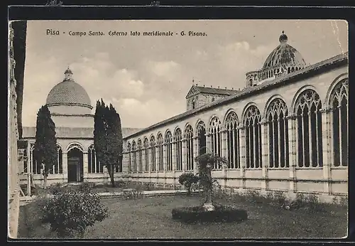 AK Pisa, Campo Santo, Esterno lato meridionale, G. Pisano