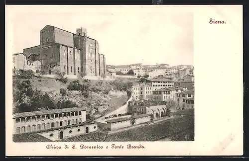 AK Siena, Chiesa di S. Domenico e Fonte Branda