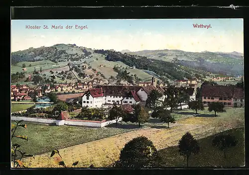 AK Wattwyl, Kloster St. Maria der Engel im Umgebung