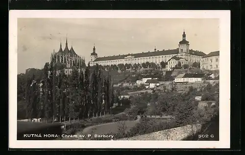 AK Kutná Hora, Chrám sv. P. Barbory