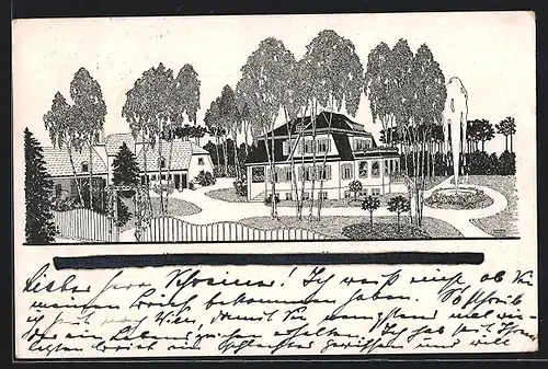 AK Möser, Verwaltungsgebäude der Gartenstadt