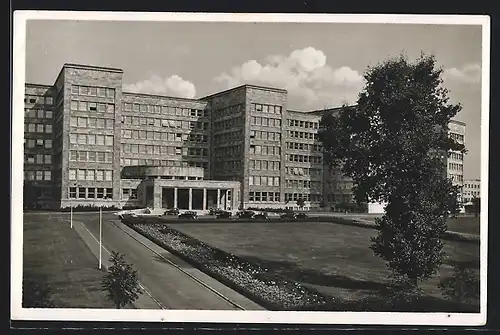 AK Frankfurt a. M., Verwaltungsgebäude der I. G. Farben-Industrie
