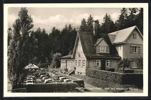 AK Werdau, Gasthof-Jägerhaus Leubnitztal