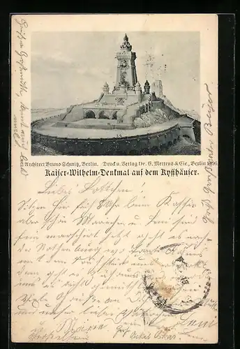 AK Kyffhäuser, Kaiser-Wilhelm-Denkmal