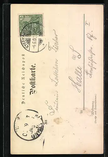 AK Kyffhäuser, Kaiser-Wilhelm-Denkmal