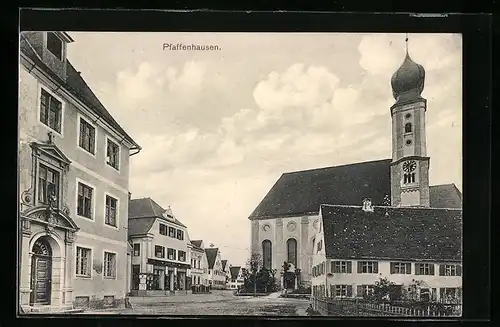 AK Pfaffenhausen, an der Kirche