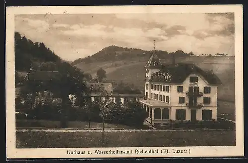 AK Richenthal, Kurhaus und Wasserheilanstalt