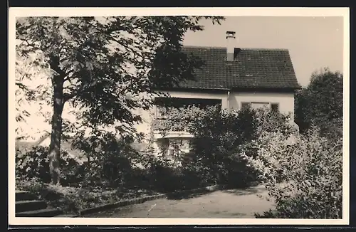 Foto-AK Stäfa, Haus von Bruder Albert