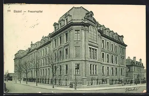 AK Basel, Blick auf das Frauenspital