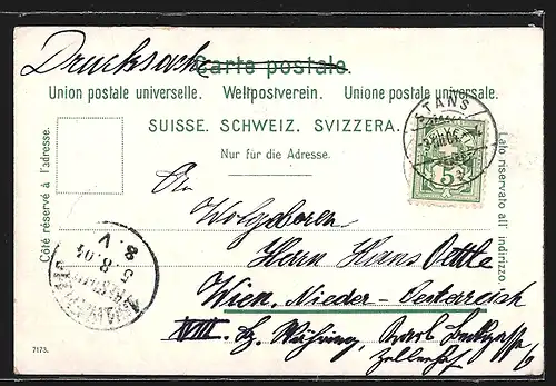 AK Stans, Partie am Winkelried-Denkmal