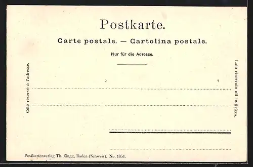 AK Aarburg, Ortsansicht mit Umgebung