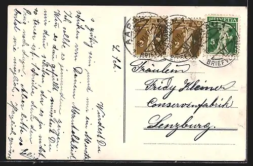 AK Hundwil, Hundwilerhöhe, Wirtschaft mit Wanderern