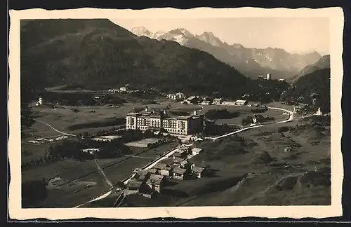 AK Maloja im Ober-Engadin, Totale mit Maloja