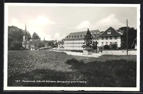 AK Bourguillon près Fribourg, Pensionnat Salve Regina