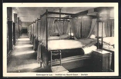 AK Estavayer-le-Lac, Institut du Sacre-Coeur, Dortoir