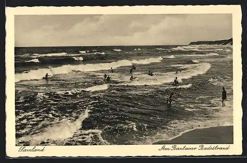 AK Samland, Am Rantauer Badestrand