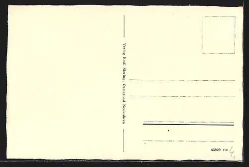 AK Neukuhren, Wangerspitze mit Steinen