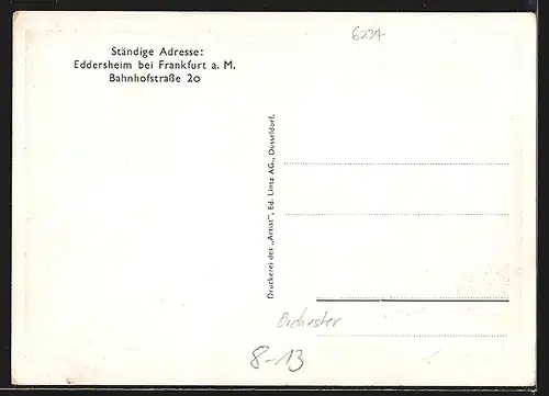 AK Musikergruppe Jupp Spengler mit seinen blauen Jungens